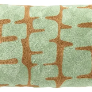 Dutch Decor sierkussen Amy Cameo Green 50×30 cm
